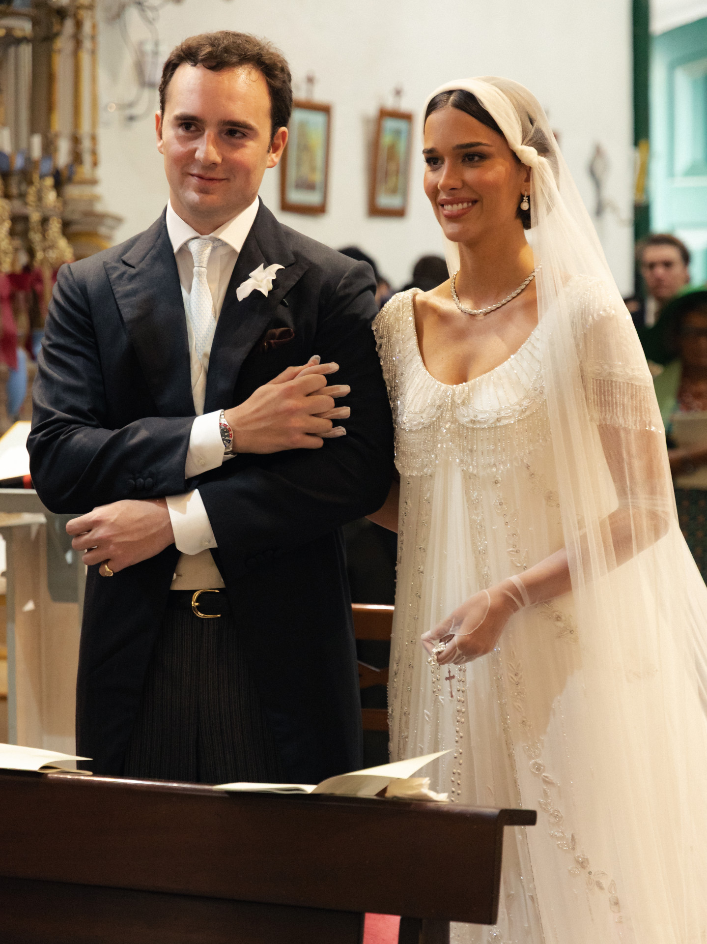 Theresa Fonseca se casou com Gustav von Fürstenberg - Divulgação/ @onlylucas