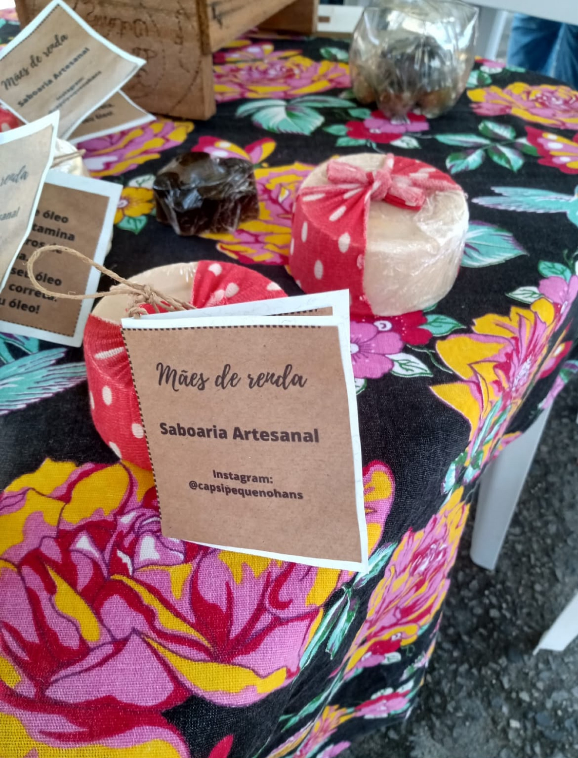 Produtos feitos em oficina de sabonetes artesanal - Divulgação