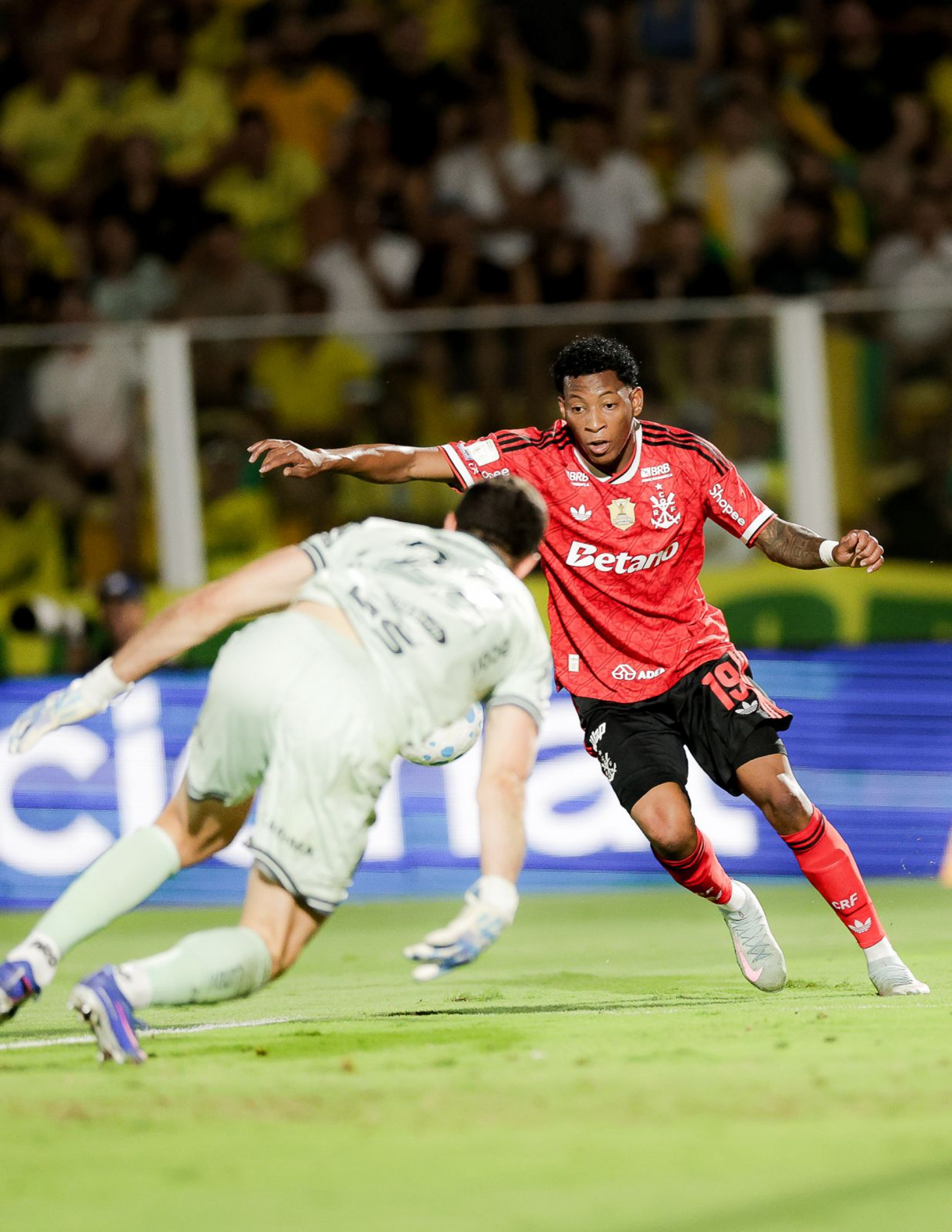 Gonzalo Plata voltou a ser titular do Flamengo - Gilvan de Souza/Flamengo