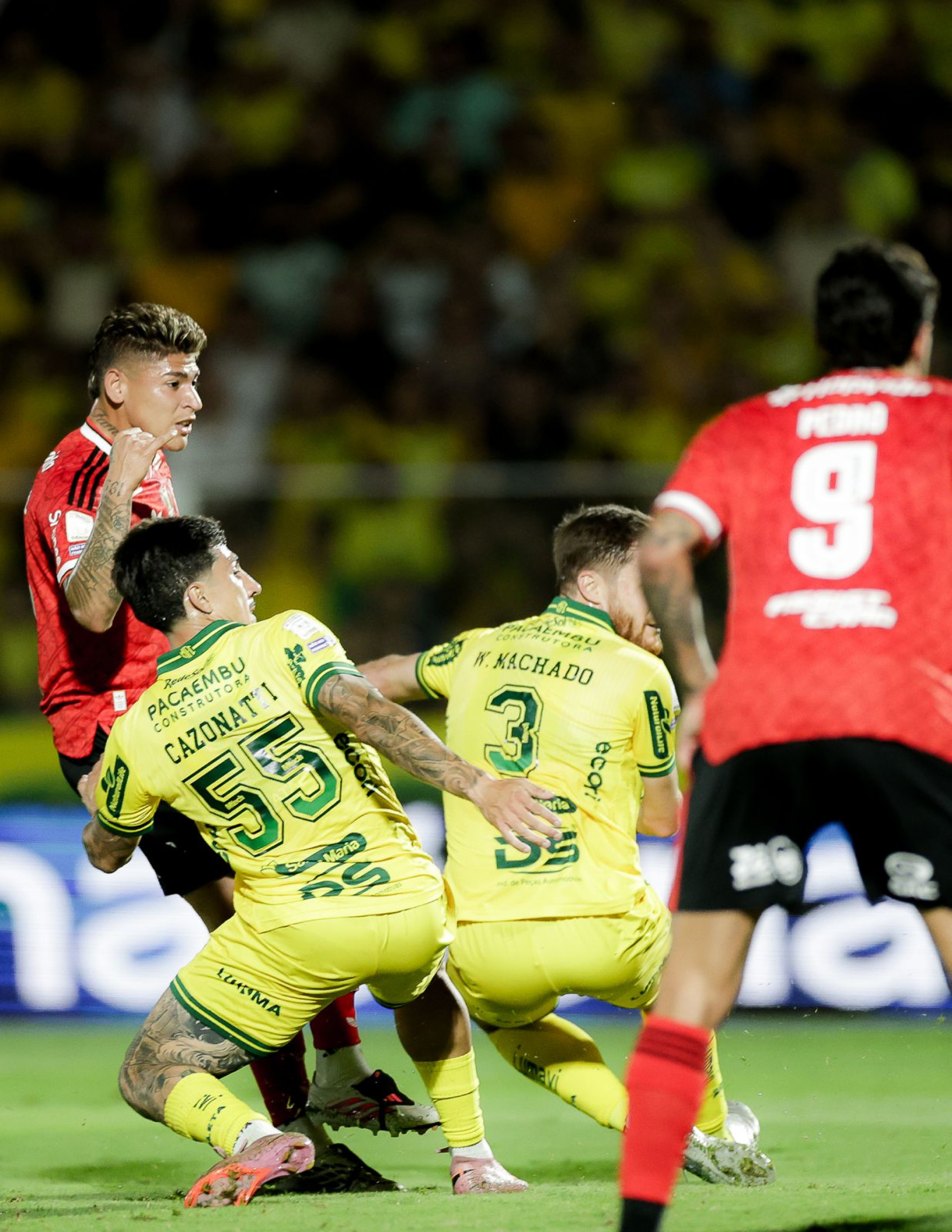 Carrascal marcou o primeiro gol do Flamengo contra o Mirassol - Gilvan de Souza/Flamengo