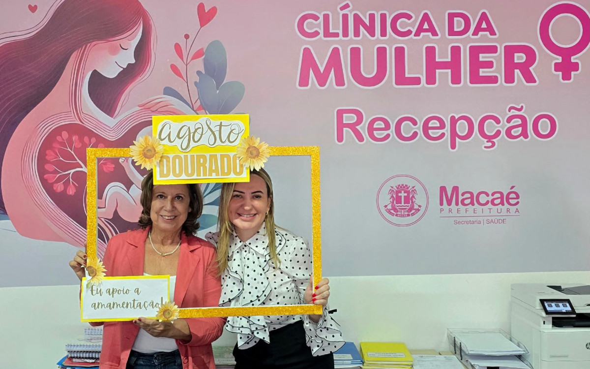 Rede municipal oferece orientação e acolhimento para apoiar mães e bebês durante a amamentação