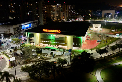 Arena Niterói tem programação com competições de vôlei feminino e futsal internacional