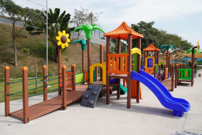 Prefeitura instala brinquedos inclusivos no Parque RJ Nosso Sonho