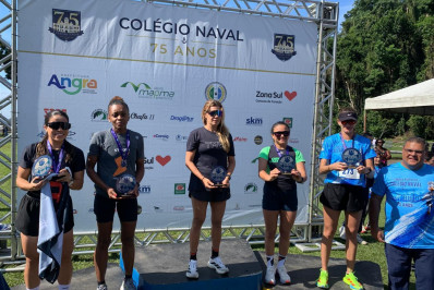 Corrida do Colégio Naval reúne centenas de atletas em Angra