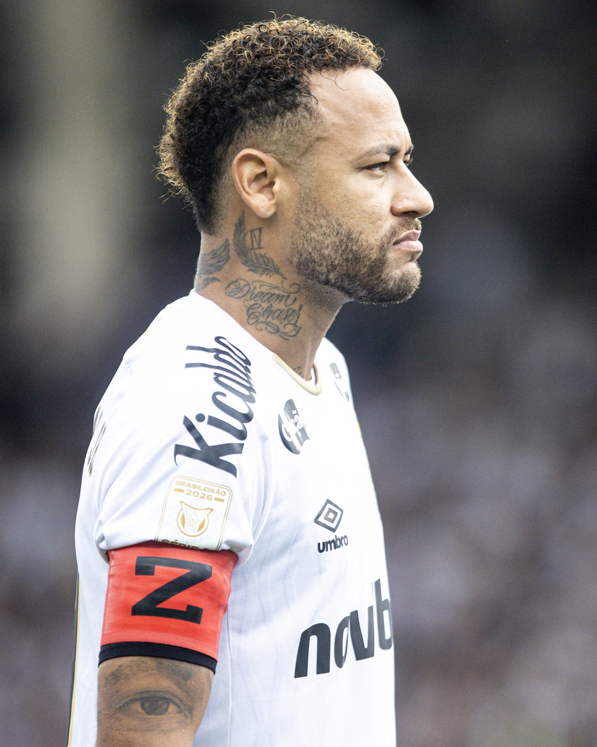 Neymar em jogo contra o Vasco, no estádio São Januário - Reinaldo Campos / Santos