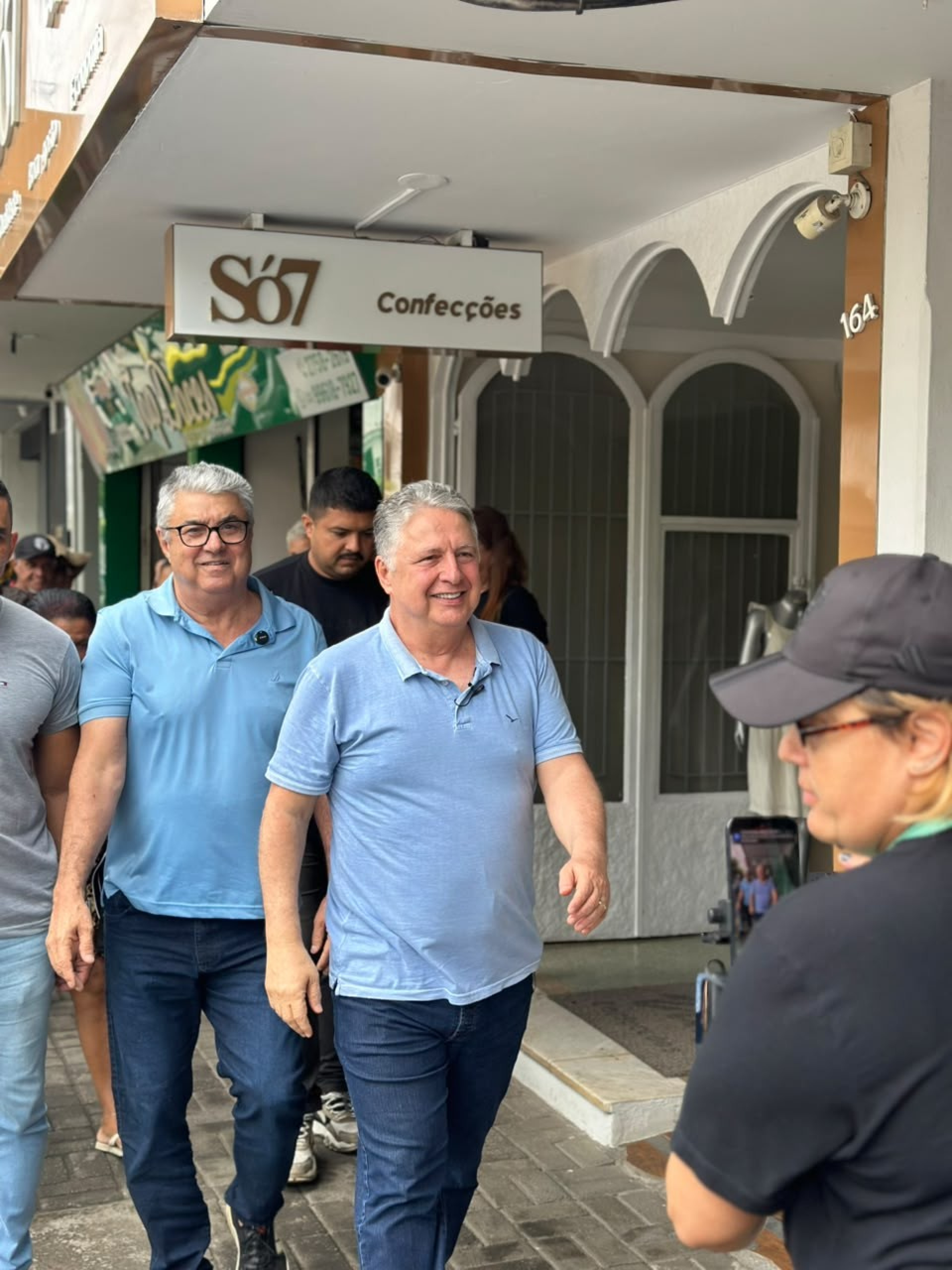 Anthony Garotinho fez caminhada em S&atilde;o Fid&eacute;lis  - Divulga&ccedil;&atilde;o