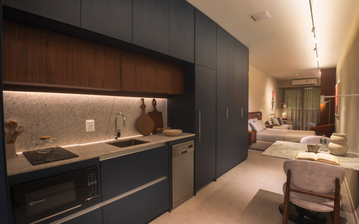 Apartamento decorado de residencial em Ipanema