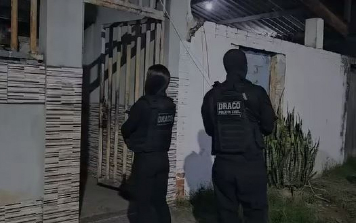 Agentes da Draco prenderam criminosos na Gardênia Azul