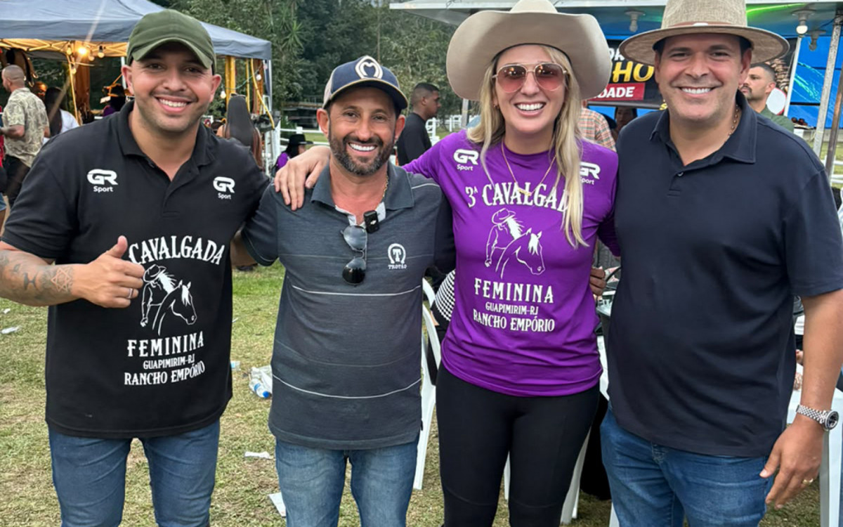 Guapimirim realiza 4ª Cavalgada Feminina em apoio ao Agosto Lilás