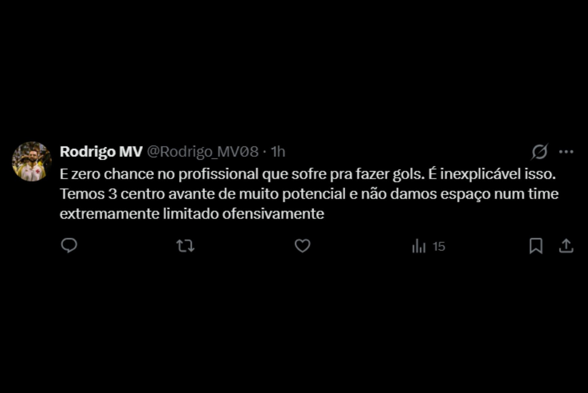Vascaínos pedem Diego Minete no profissional - Reprodução / X
