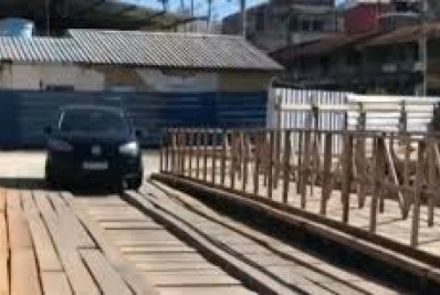 Ponte provisória de Conselheiro acumula problemas e demora