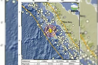 Tremor de magnitude 6,1 atinge Indonésia três dias depois de terremoto
