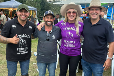 Guapimirim realiza 4ª Cavalgada Feminina em apoio ao Agosto Lilás