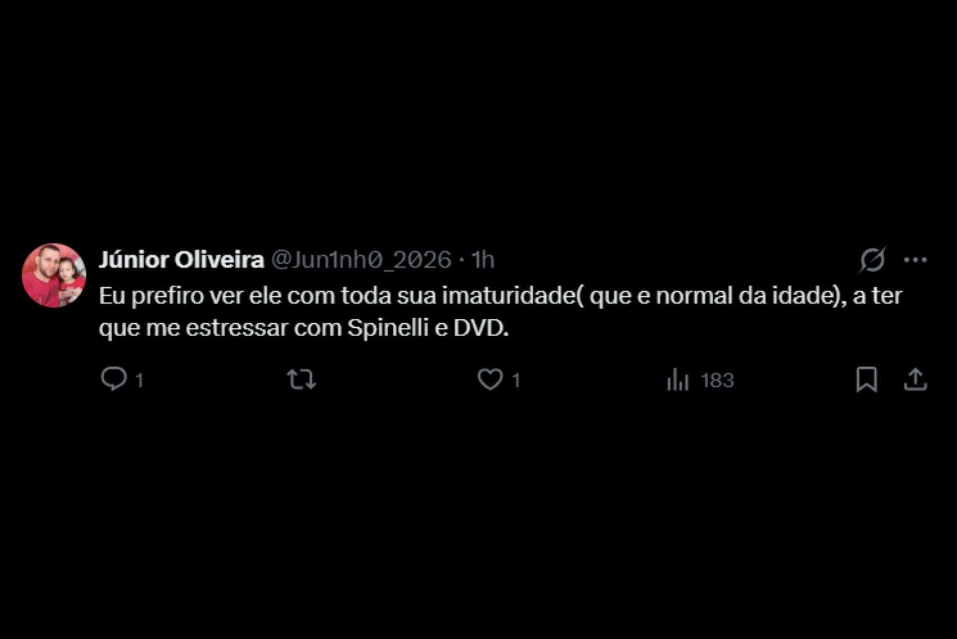 Vascaínos pedem Diego Minete no profissional - Reprodução / X