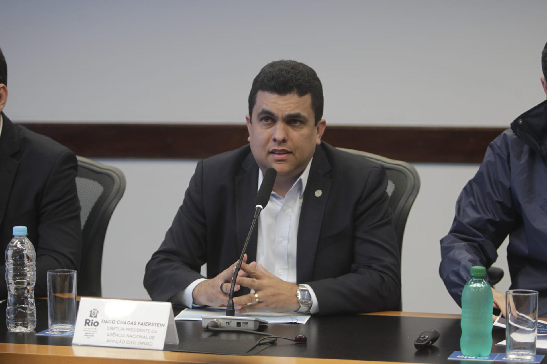 Tiago Faierstein, diretor-presidente da Anac, anunciou suspens&atilde;o das empresas - Reginaldo Pimenta / Ag&ecirc;ncia O Dia