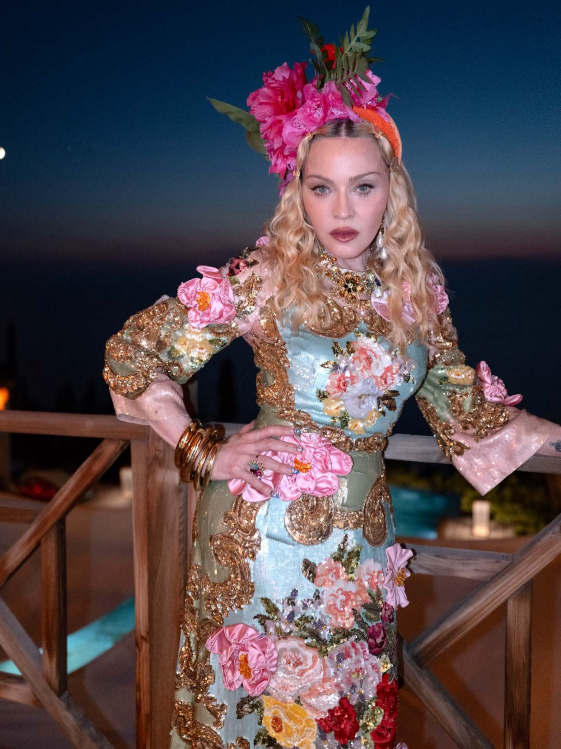 Madonna reúne filhos e namorado em festa de 68 anos na Grécia - Reprodução / Instagram