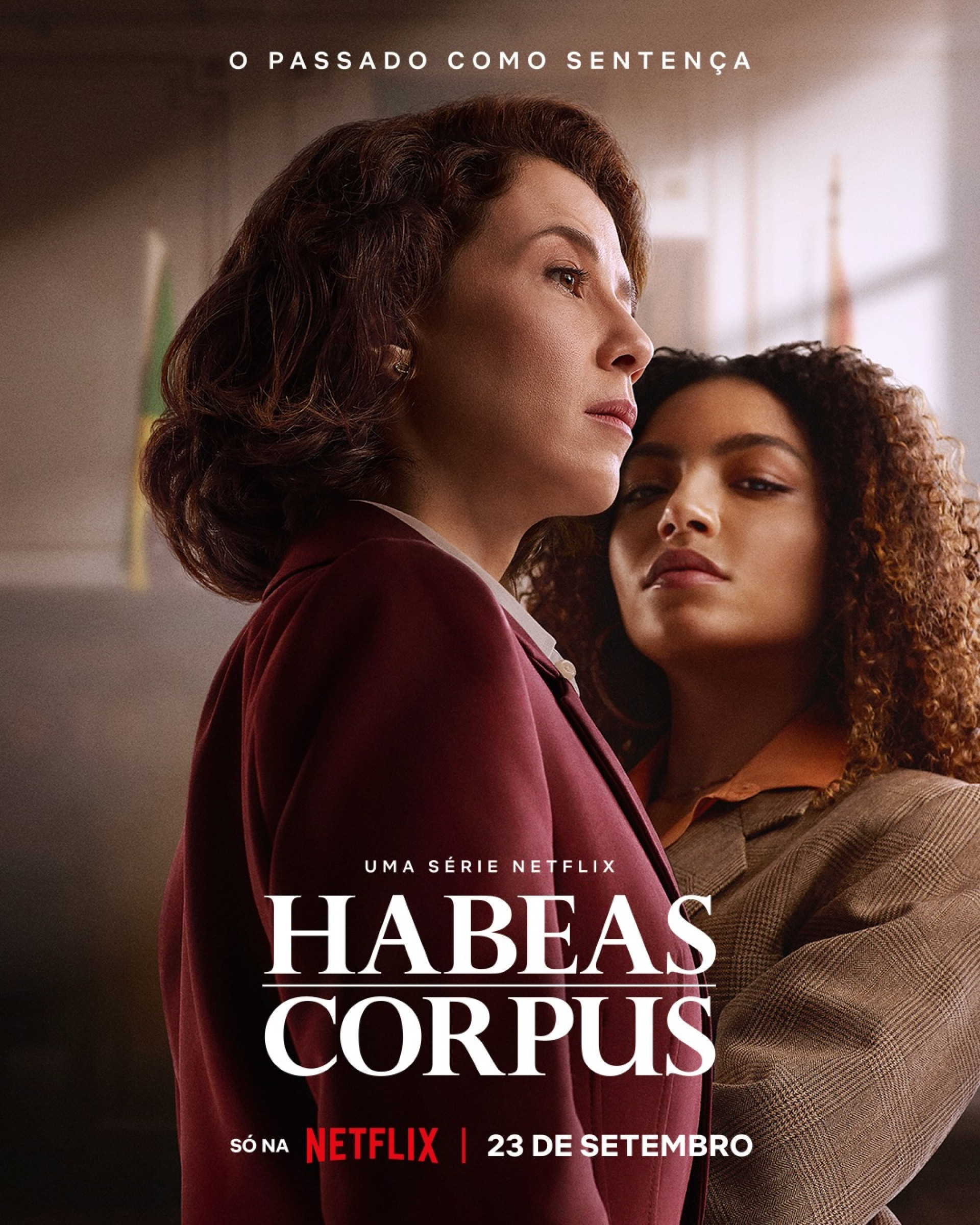P&ocirc;ster oficial da s&eacute;rie 'Habeas Corpus' - Divulga&ccedil;&atilde;o/Netflix