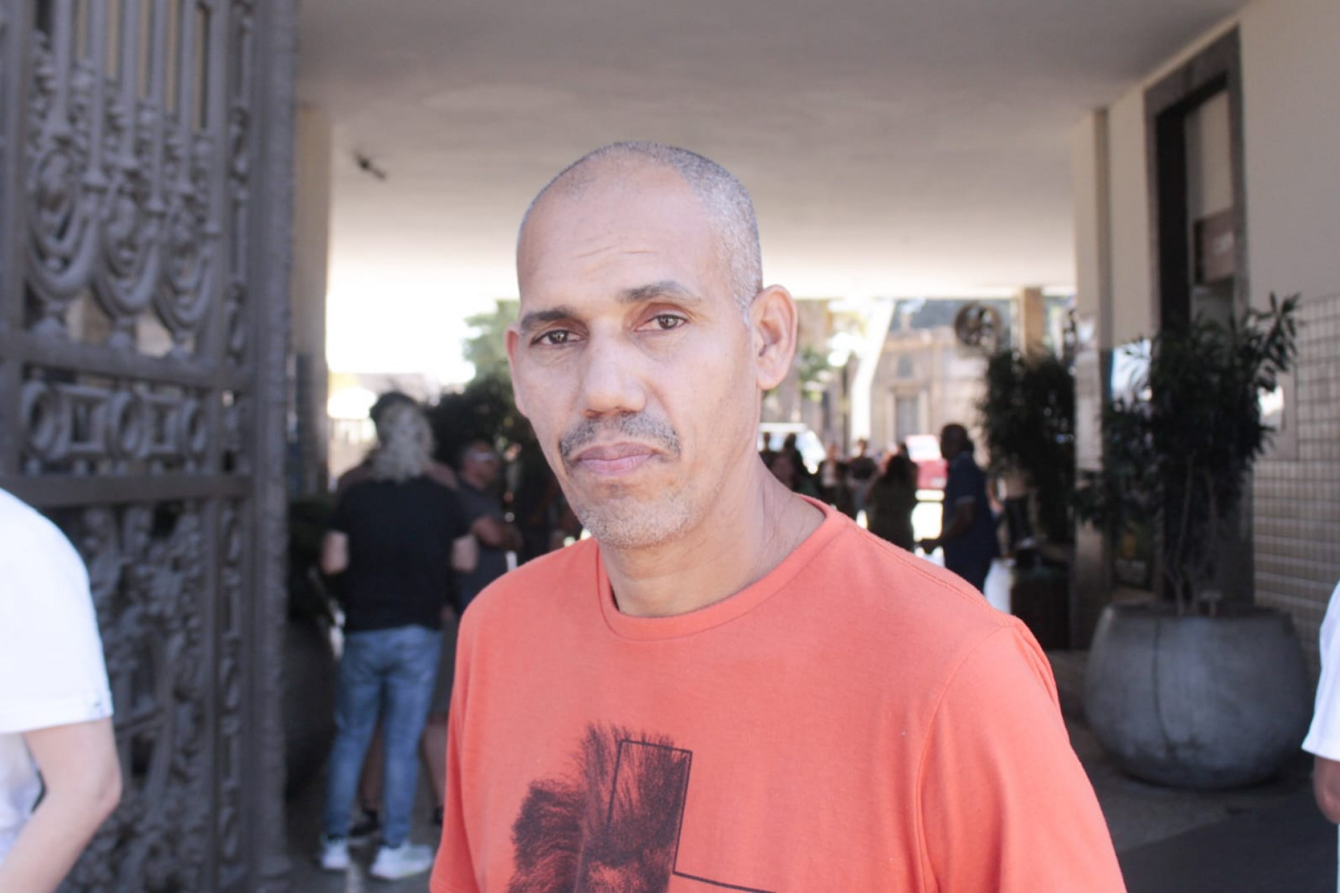 Irmão de Rosyane Melo de Souza, Rogério Melo - Carlos Elias Junior / Agência O Dia