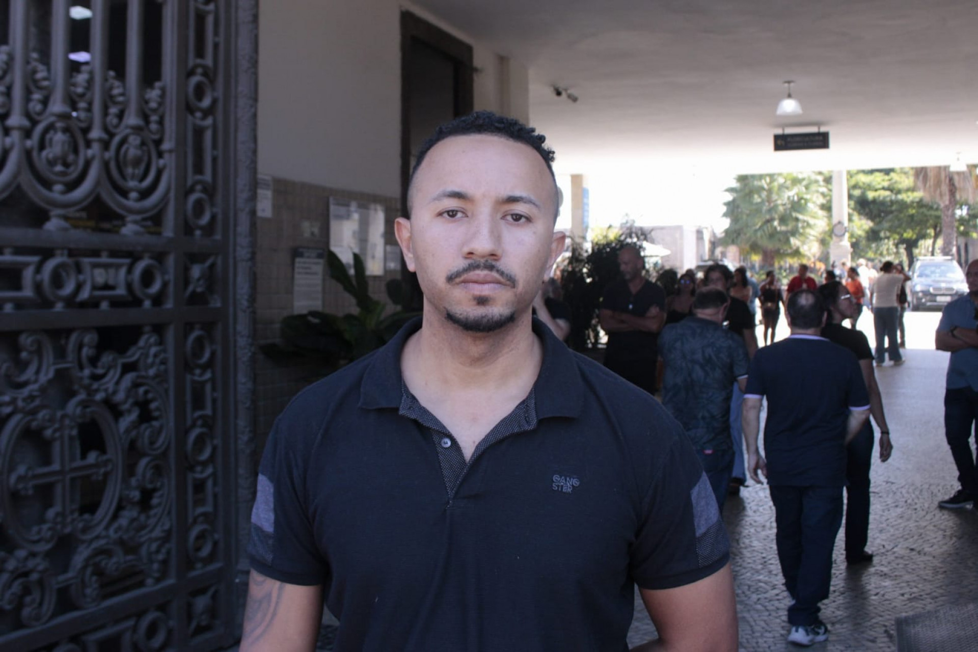 Marido de Rosyane Melo de Souza, Luís Guilherme de Souza - Carlos Elias Junior / Agência O Dia