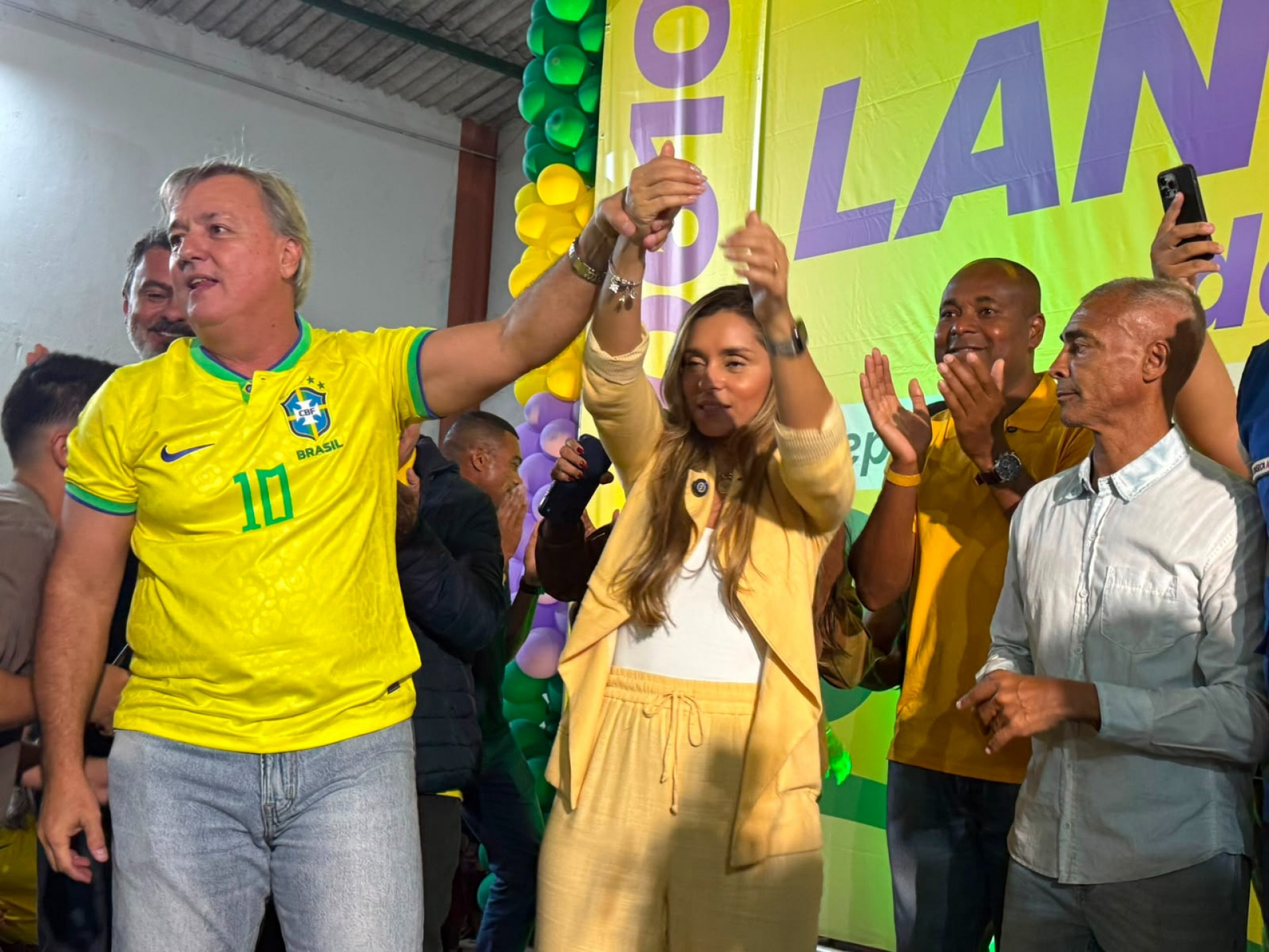 Lançamento de campanha da candidata a deputada estadual Dani Martins  - Reprodução