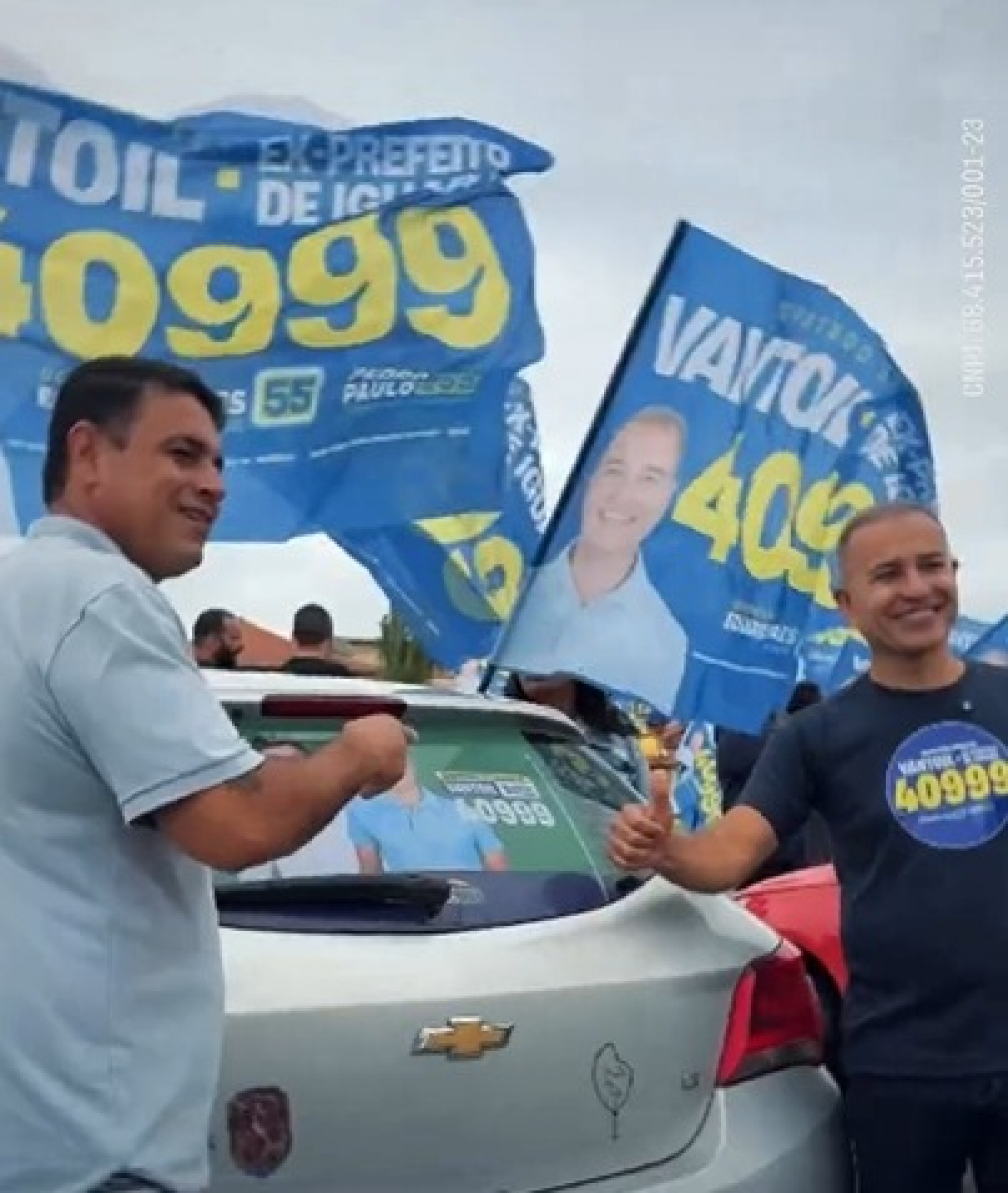 Vantoil em campanha - Reprodução