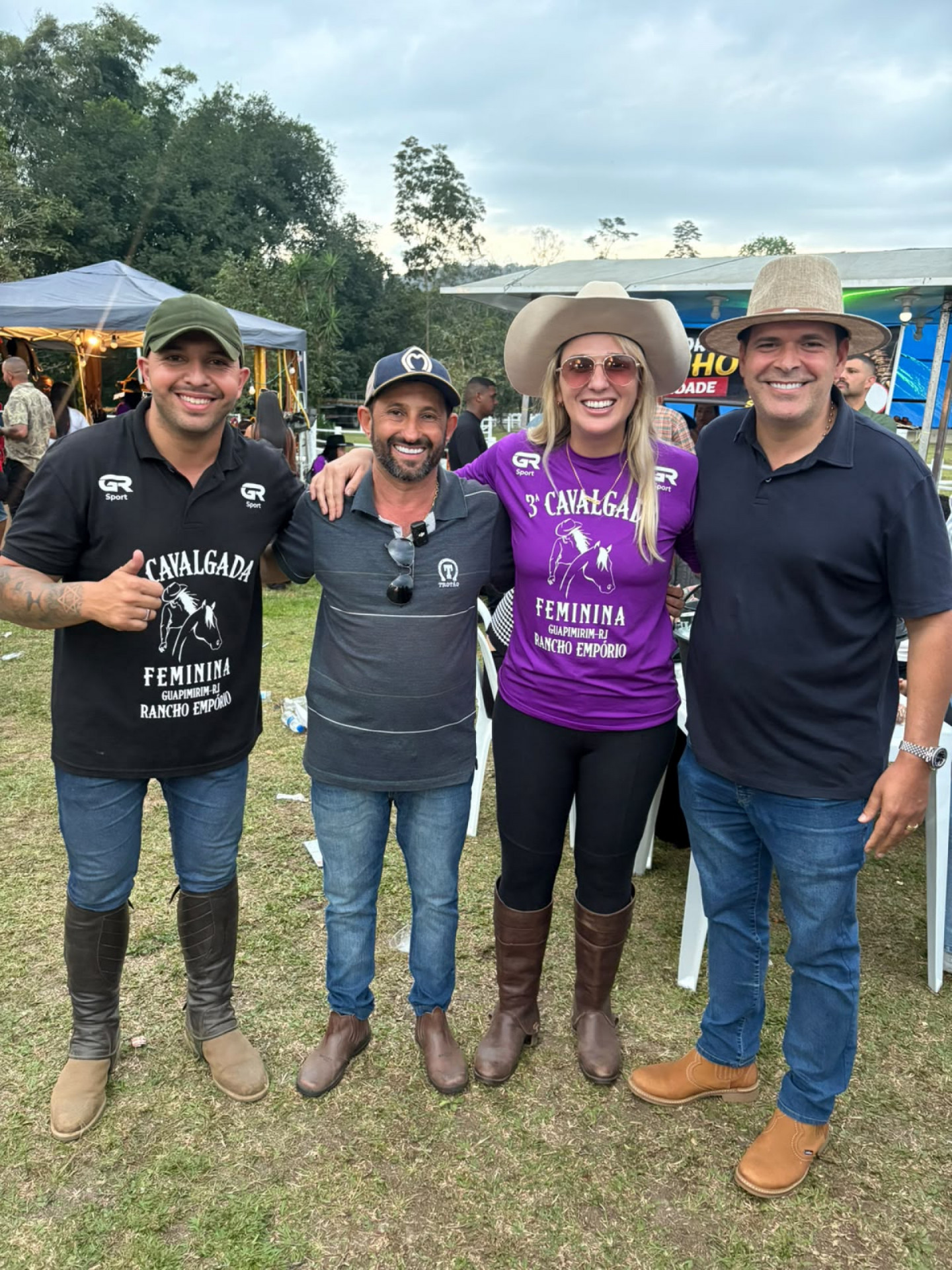 Guapimirim realiza 4ª Cavalgada Feminina em apoio ao Agosto Lilás