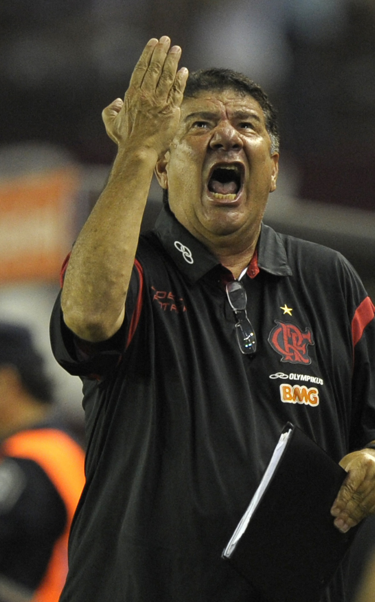Joel Santana teve sua última passagem pelo Flamengo em 2012 - Juan Mabromata / AFP