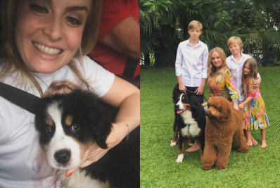 Angélica se despede de cachorro da família: 'Vai fazer falta'