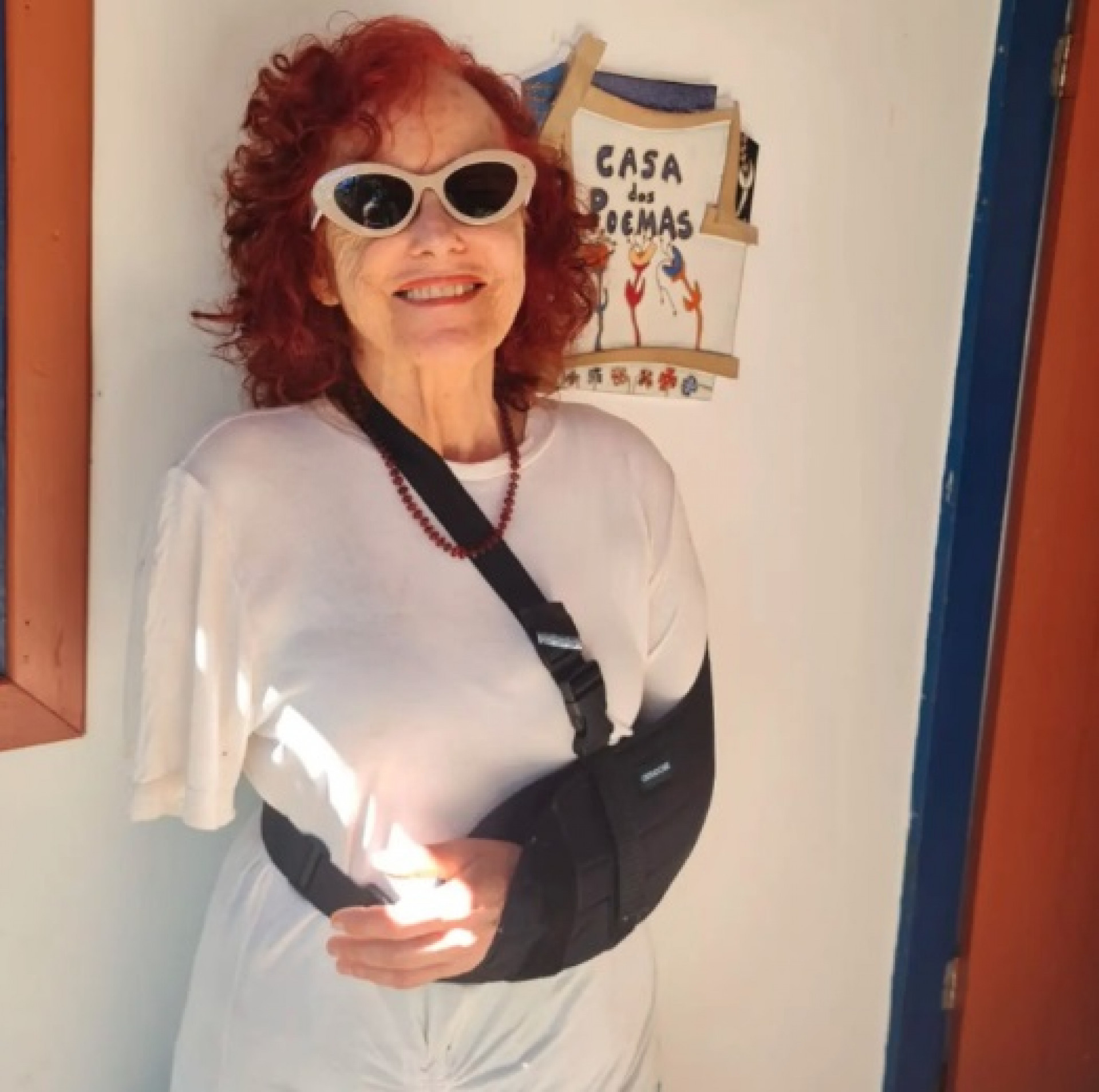 Escritora Roseana Murray relata acidente doméstico - Reprodução do Instagram