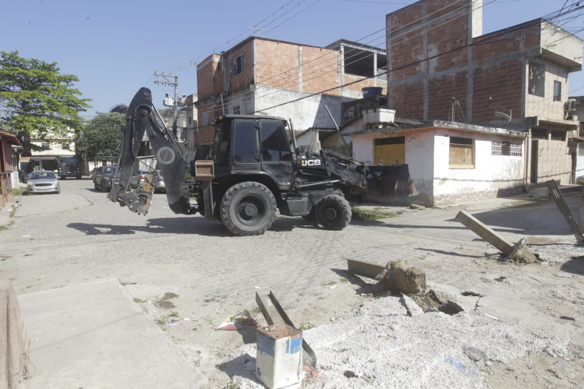 Policiais militares realizam operação na comunidade Kelson's, na Penha Circular - Reginaldo Pimenta / Agência O Dia