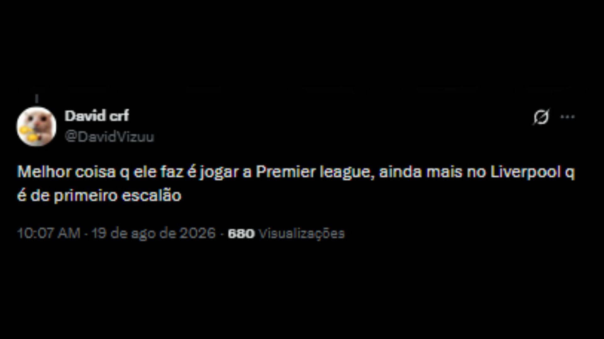 Torcedores apoiando saída de Endrick do Real Madrid para o Liverpool - Reprodução/ X @DavidVizuu