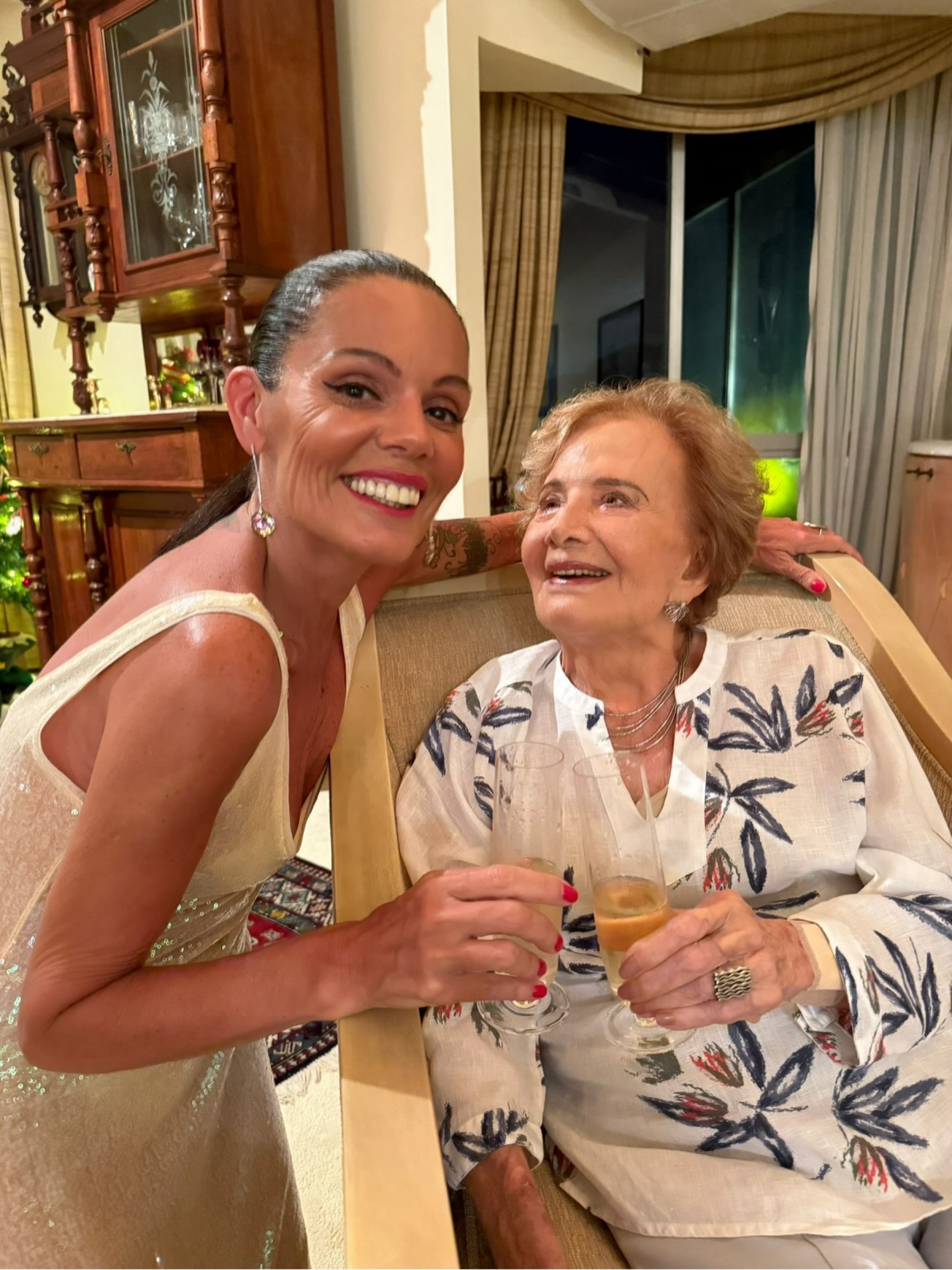 Mocita Fagundes e Glória Menezes  - Reprodução/Instagram