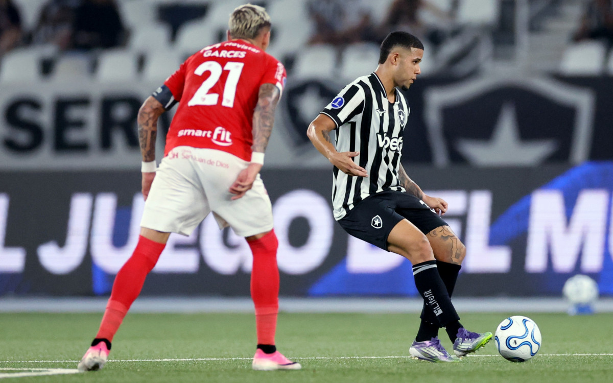 Justino.   BOTAFOGO x Cienciano PER pela Conmebol Sulamericana no Estadio Nilton Santos, 20 de Agosto de 2026, Rio de Janeiro, RJ, Brasil. 