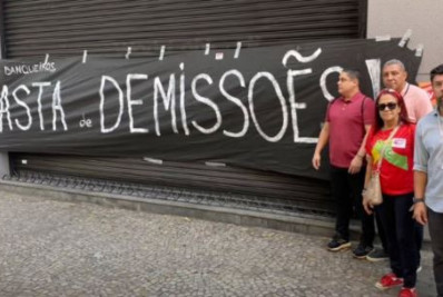 Bancários do Rio aderem à paralisação nacional 