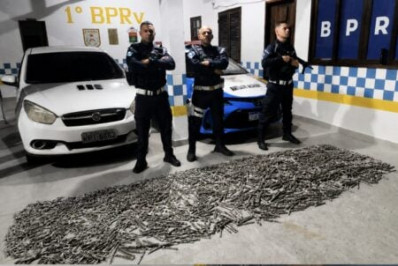 Casal é preso com carga de drogas avaliada em R$ 80 mil durante fiscalização em Piraí