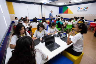 Volta Redonda se destaca no uso de tecnologia na educação com sete escolas da rede municipal referência Google for Education