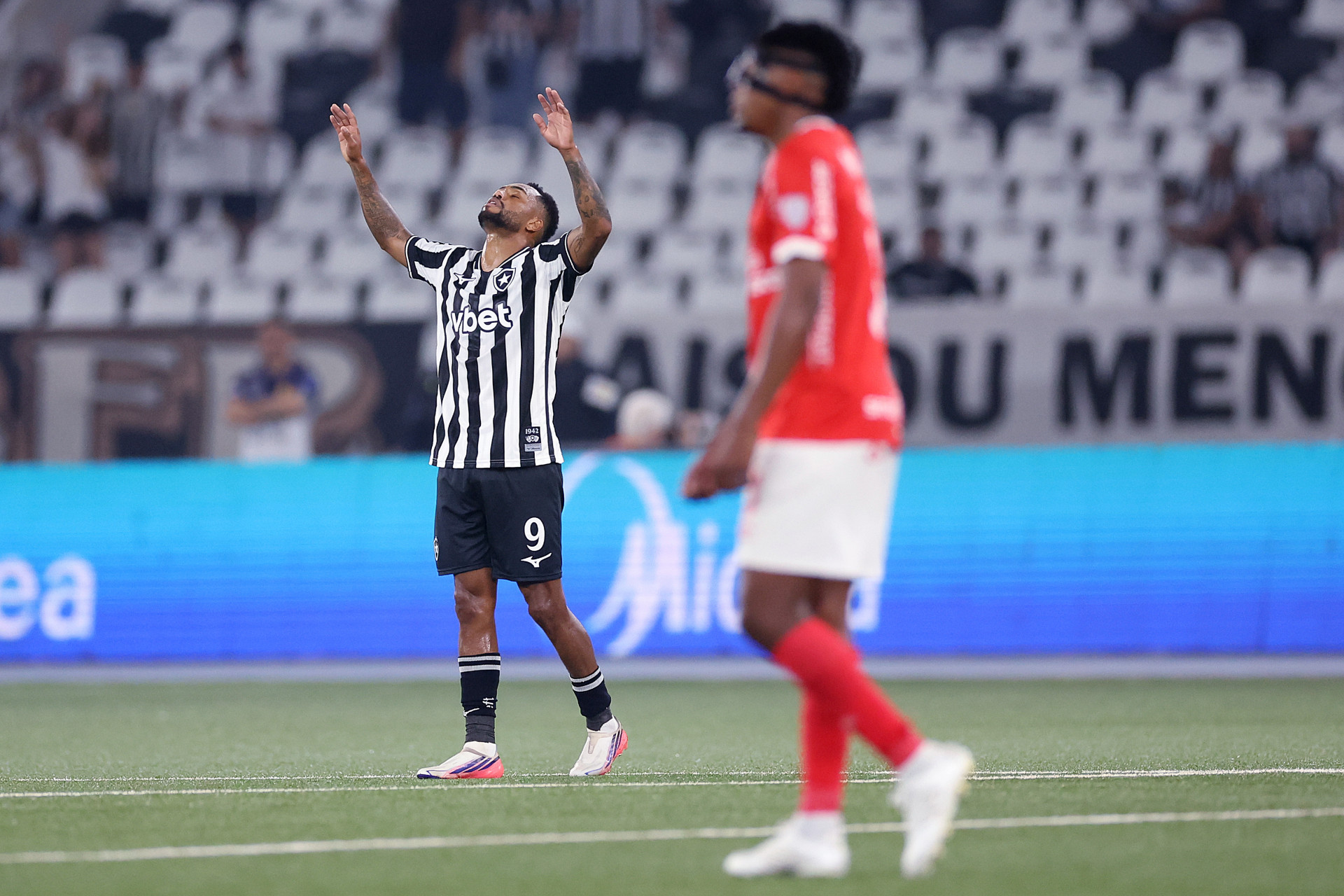 Danilo Pereira fez o gol do Botafogo aos sete minutos do primeiro tempo, o único da partida - Vítor Silva/Botafogo