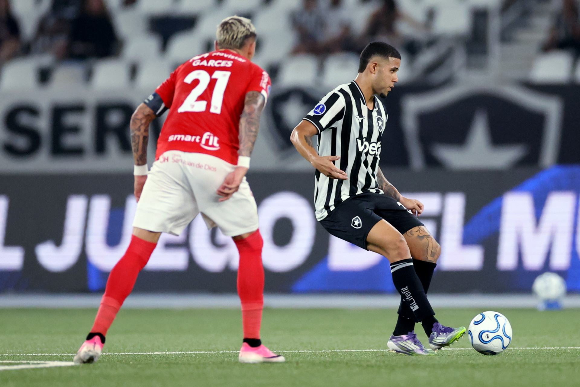 Justino.   BOTAFOGO x Cienciano PER pela Conmebol Sulamericana no Estadio Nilton Santos, 20 de Agosto de 2026, Rio de Janeiro, RJ, Brasil.  - Vítor Silva/Botafogo