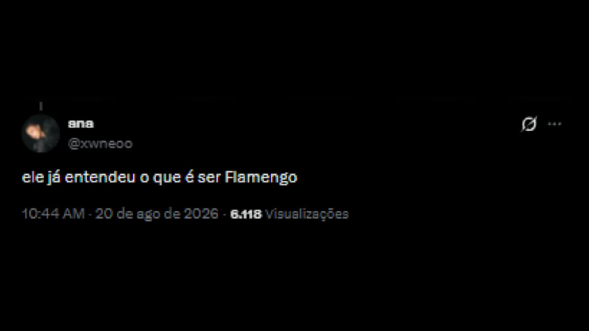 Torcedores elogiando Samuel Lino pela identificação que ele criou pelo Flamengo - Reprodução/X @xwneoo