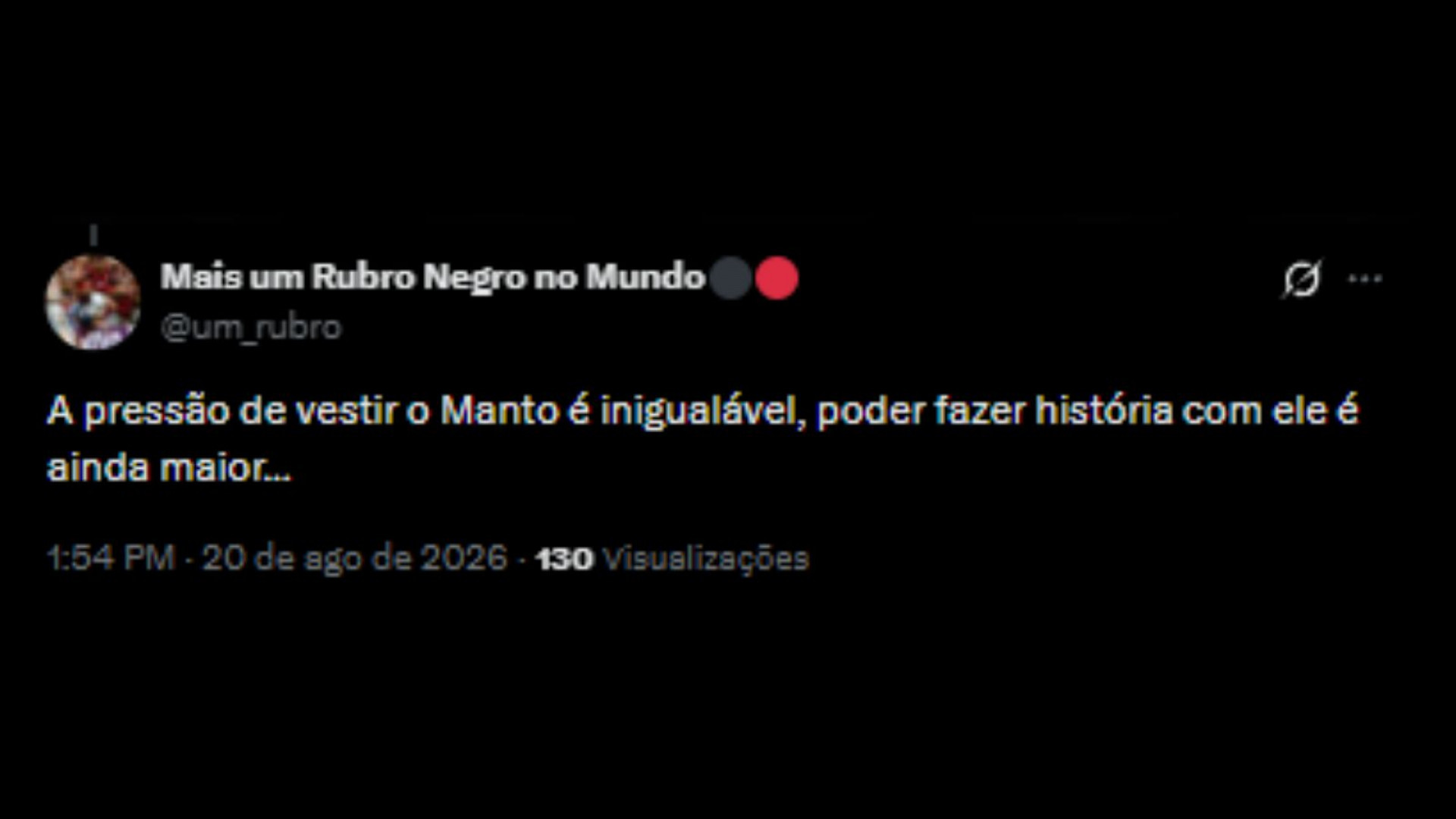 Torcedores elogiando Samuel Lino pela identificação que ele criou pelo Flamengo - Reprodução/X @um_rubro