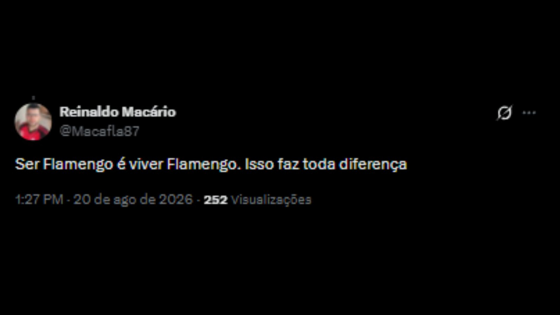 Torcedores elogiando Samuel Lino pela identificação que ele criou pelo Flamengo - Reprodução/X @Macafla87