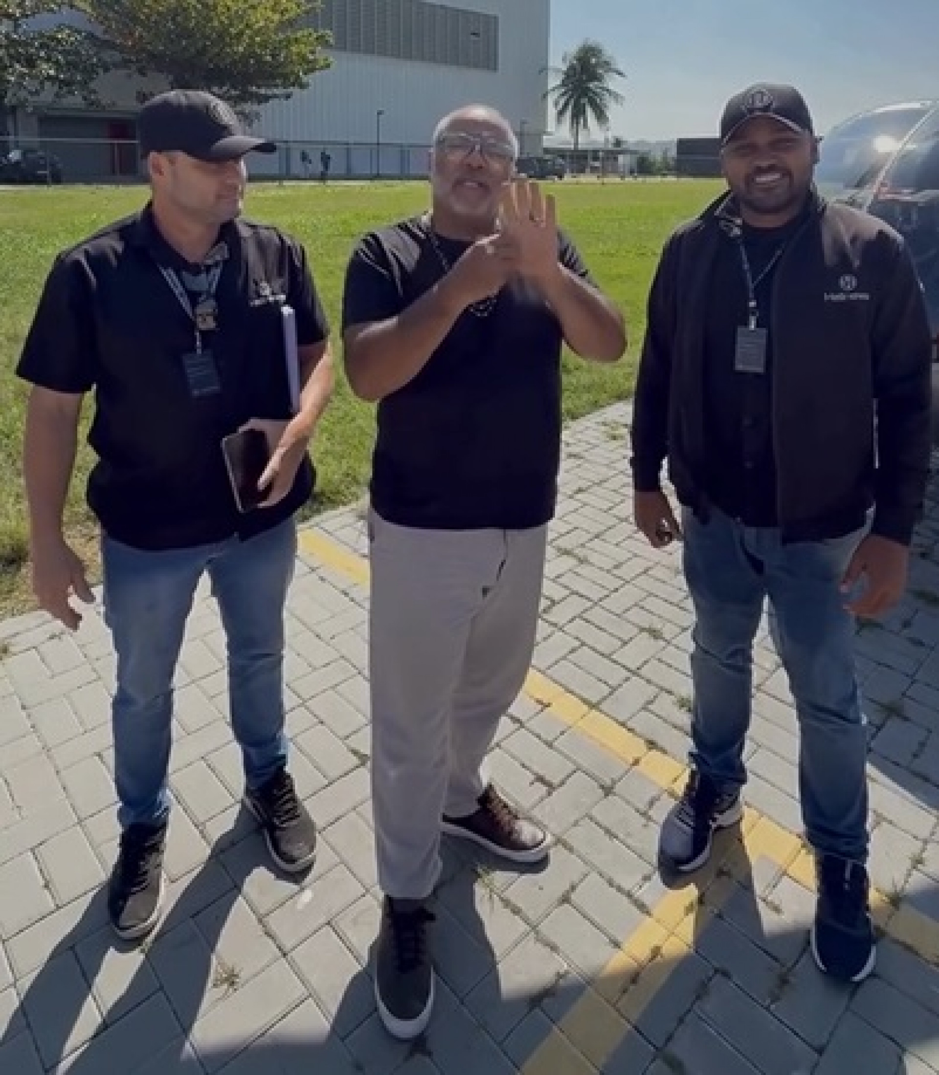 Genilson Araujo faz a cobertura aérea no programa 'Bom Dia Rj' - Reprodução/Instagram