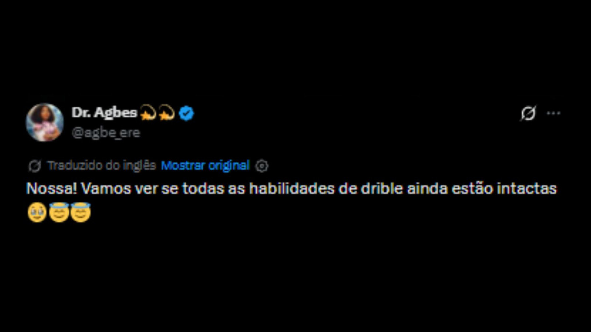 Internautas ansiosos com retorno de Ronaldinho Gaúcho aos campos - Reprodução/X @agbe_ere
