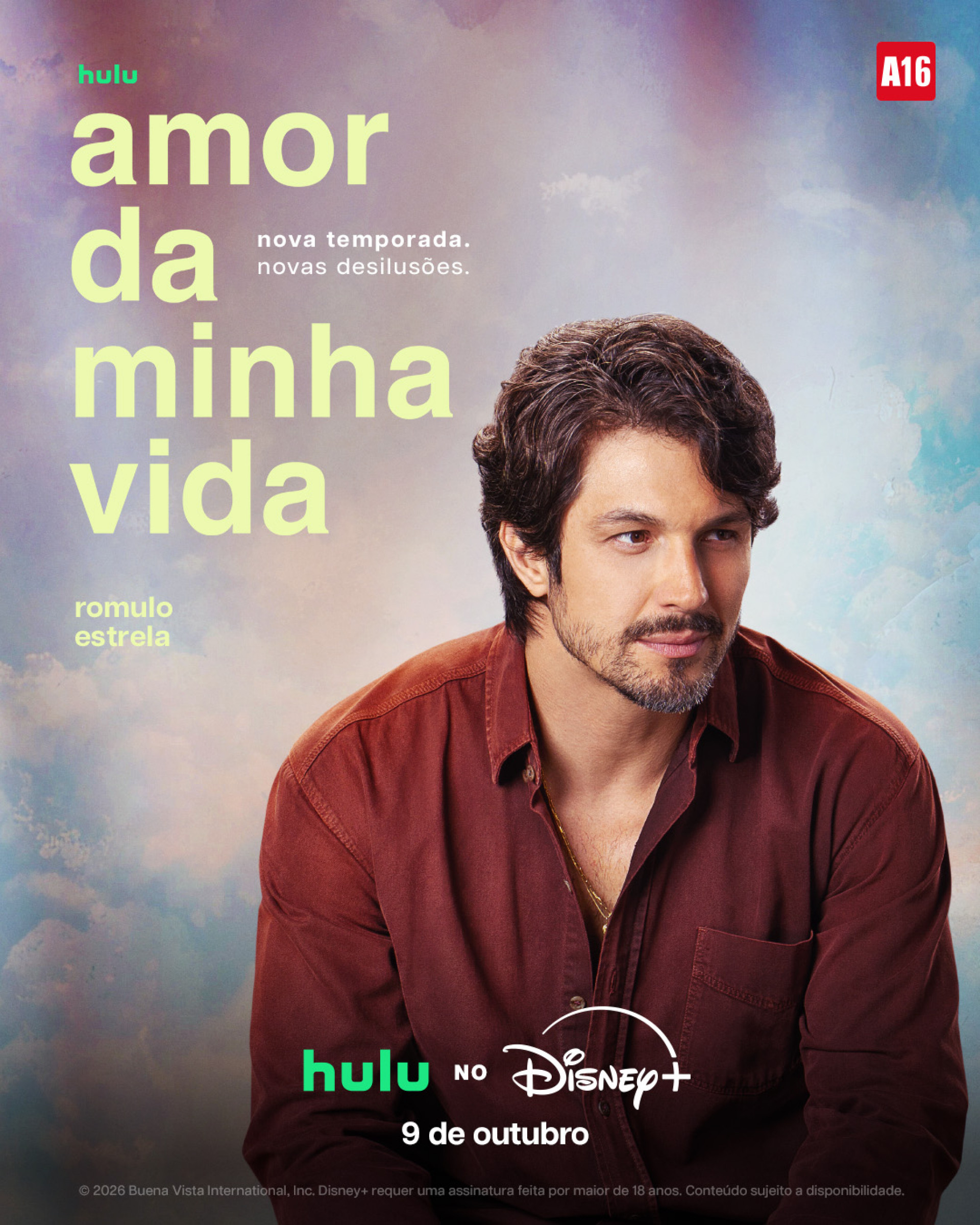 Rômulo Estrela surgiu em um dos pôsteres oficial  - Reprodução/Instagram 