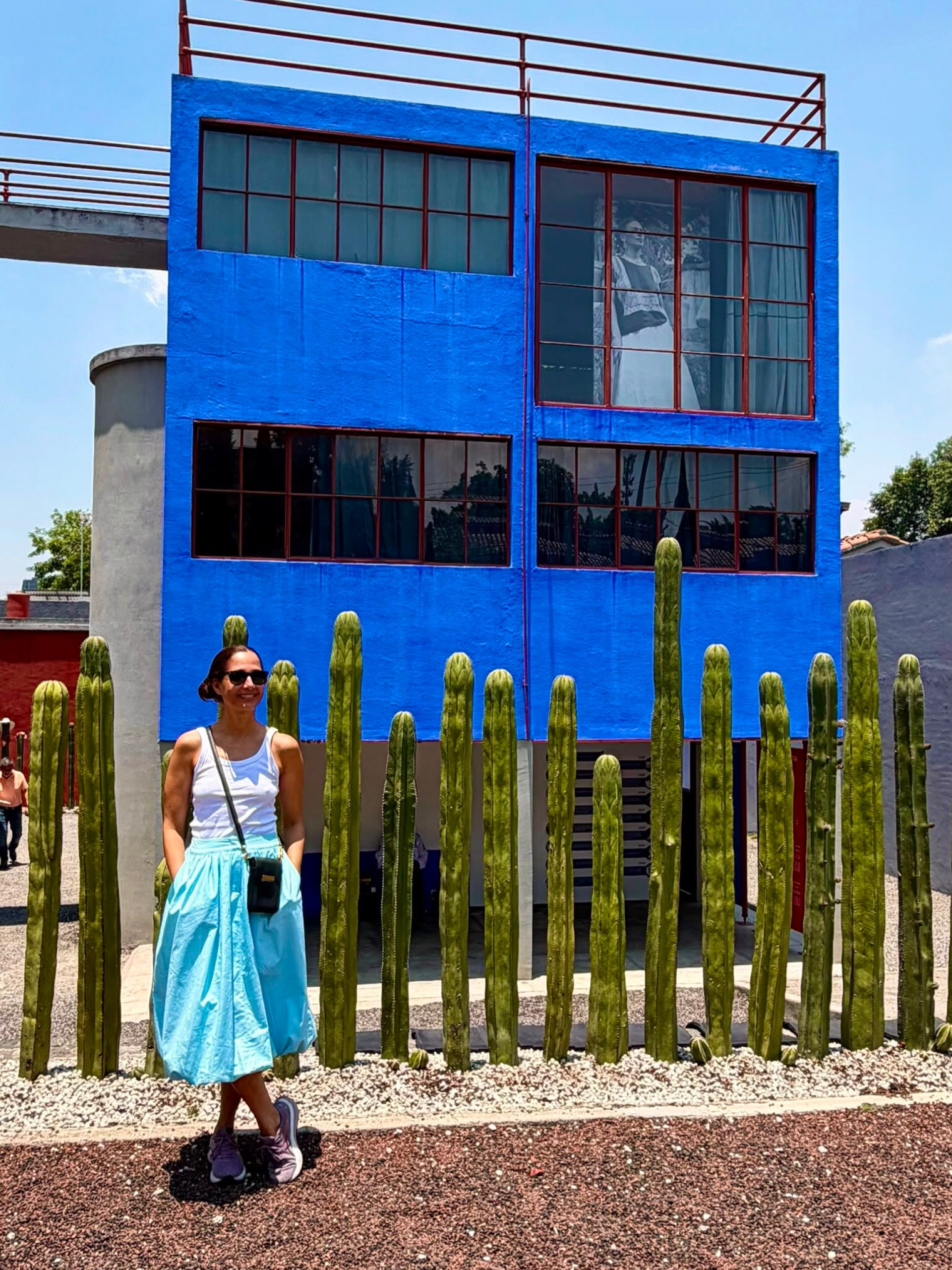Camila Pitanga visitou antiga residência de Frida Kahlo - Reprodução/Instagram
