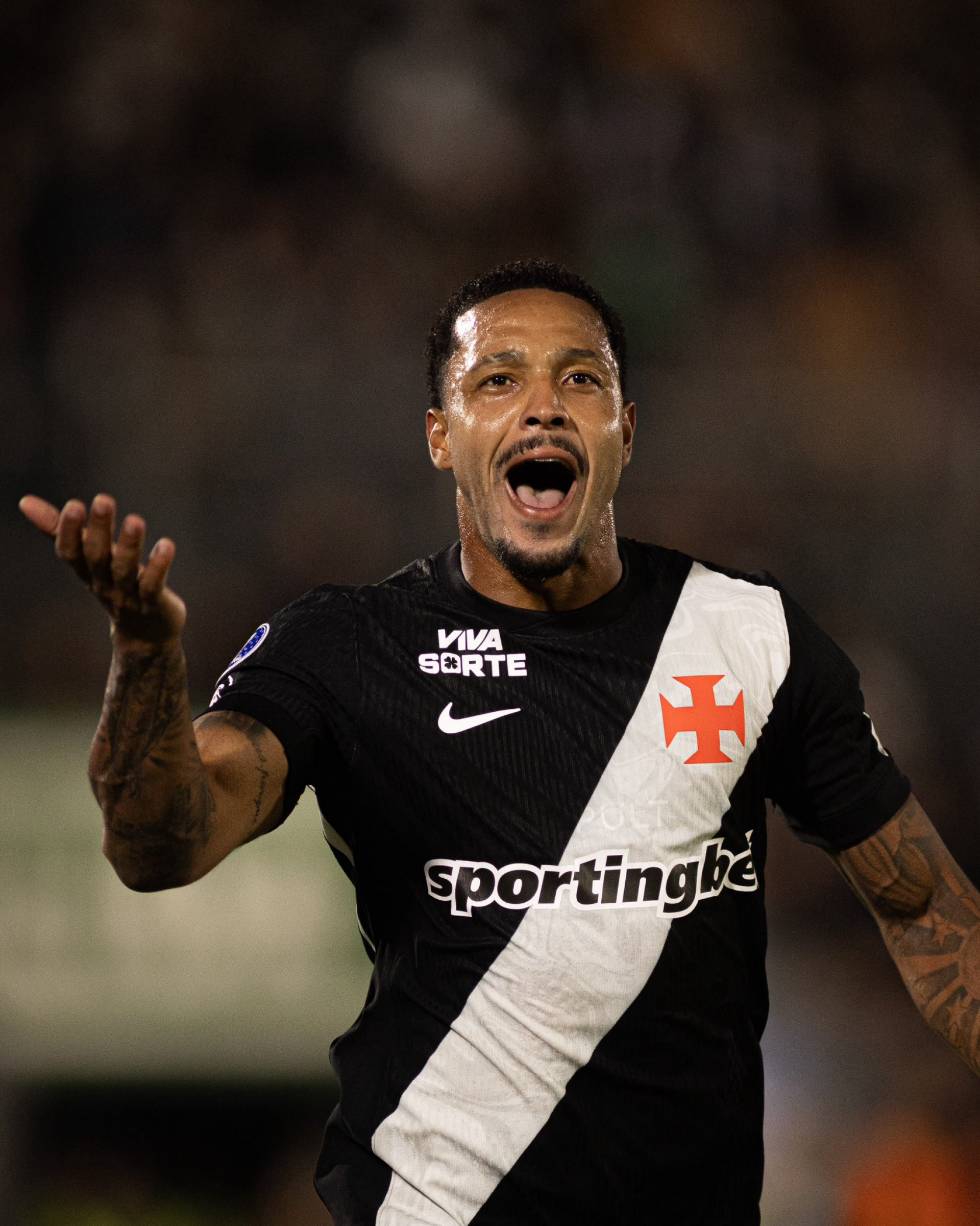 David comemora segundo gol do Vasco - Matheus Lima / Vasco