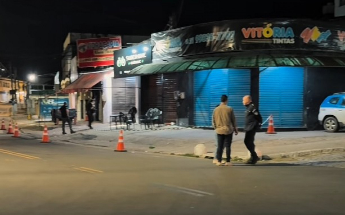 Crime aconteceu na Rua Manoel Jo&atilde;o Gon&ccedil;alves