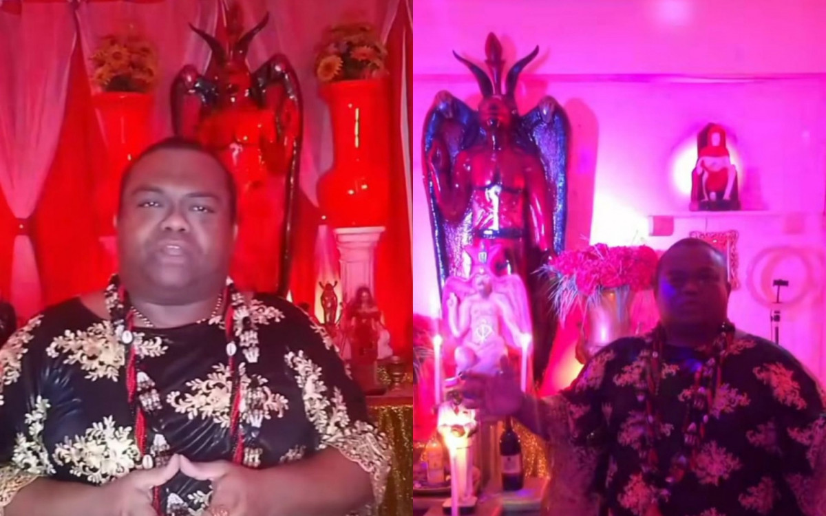 Bruxo Paulo Padilha era fundador da primeira Igreja de Lúcifer do Ceará