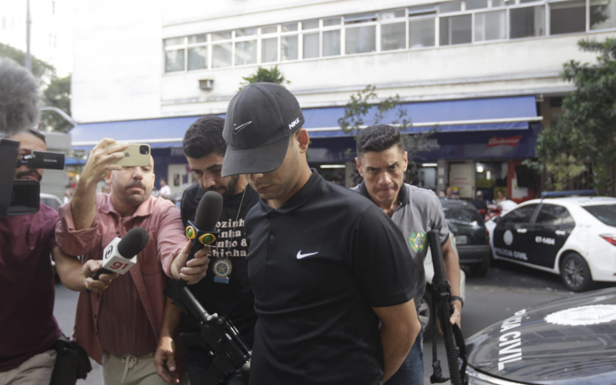 Felipe Eduardo dos Santos Silva, de 23 anos, um dos entregadores que agrediu o ciclista Cláudio Rafael