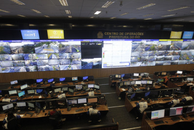 Rajadas de vento chegam a 63,4 km/h no Rio